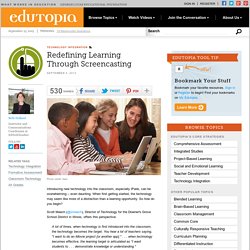 Redefining Learning Through Screencasting