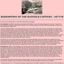 Redemption of Captives