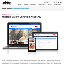 Animink redesigned responsive website for Midland Valley Christian Academy