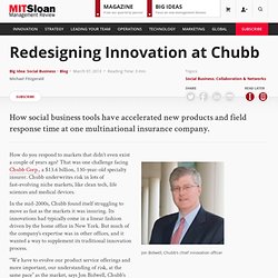 Redesigning Innovation at Chubb