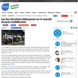 Les bus Eurolines débarquent sur le marché français (rediffusion) - Info environnement