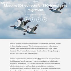 Mapping 301 redirects for SEO-friendly site migrations