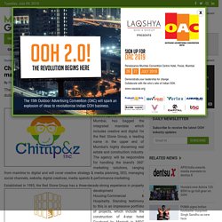 Chimp&z Inc Bags Redstone Group’s 360° Marketing Mandate
