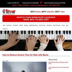 How to Reduce Screen Time for Kids with Music