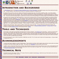 Reed's Celtic Computer "Art" Site