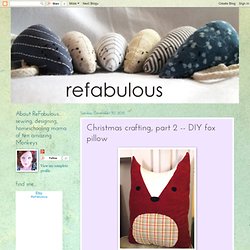 ReFabulous... it's new again.: Christmas crafting, part 2