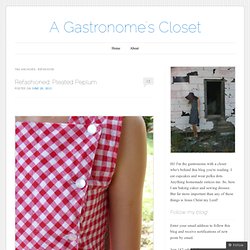 A Gastronome's Closet