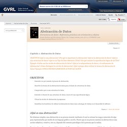 Gale Virtual Reference Library - Documento - Abstracción de Datos