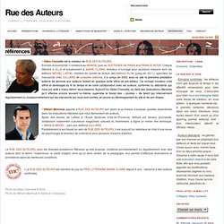Références de Rue des Auteurs, Gilles Chenaille et William Memlouk proposent conseils aux auteurs et coaching littéraire