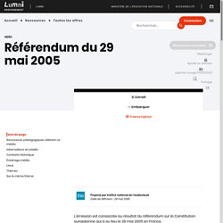 Référendum du 29 mai 2005 - Lumni