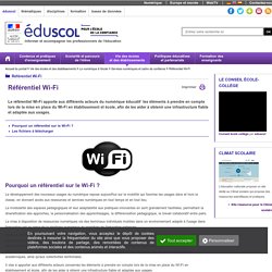 Référentiel Wi-Fi - Référentiel Wi-Fi