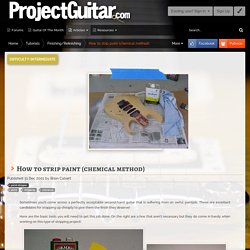 Making a Guitar Body