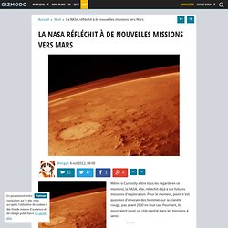 La NASA réfléchit à de nouvelles missions vers Mars