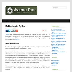 Reflection in Python