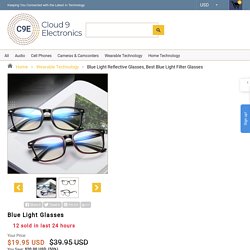 Blue Light Reflective Glasses