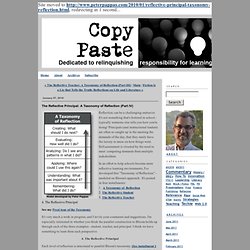 Copy / Paste by Peter Pappas: The Reflective Principal: A Taxonomy of Reflection (Part IV)