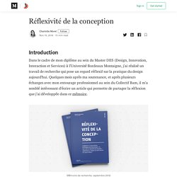 Réflexivité de la conception - Collectif Bam - Medium