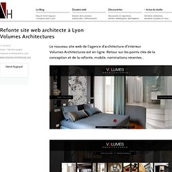 Refonte site web architecte à Lyon