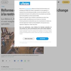 Réforme du lycée : bac et filières, ce qui change à la rentrée - Le Parisien