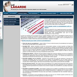 La loi Lagarde réforme le surendettement Information sur les nouvelles mesures