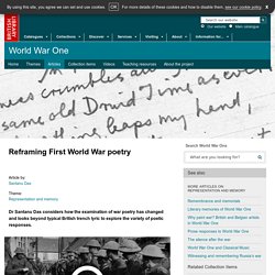 Reframing First World War poetry