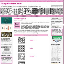Tangle Refresher 31