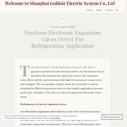 Purchase Electronic Expansion Valves Driver For Refrigeration Application