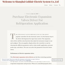Purchase Electronic Expansion Valves Driver For Refrigeration Application