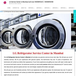 LG Refrigerator Service Center in Mumbai