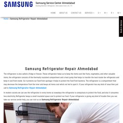 Samsung Refrigerator Repair Ahmedabad