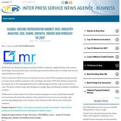 Global Vaccine Refrigerator Market 2021, Industry Analysis, Size, Share, Growth, Trends and Forecast to 2027