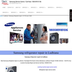 Samsung refrigerator repair in Ludhiana