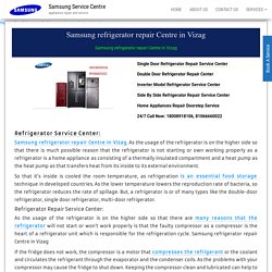 Samsung refrigerator service Centre in Visakhapatnam