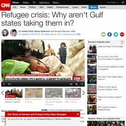 Refugee crisis: Europe takes many; Gulf states take none