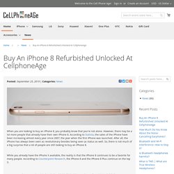 Buy An iPhone 8 Refurbished Unlocked At CellphoneAge