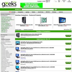 Refurbished Computers, Desktop PC, Refurbished PCs, Desktop Computer, Used Computers - Geeks