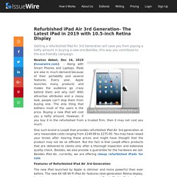 cheap iPads for sale- The Latest iPad in 2019 with 10.5-inch Retina Display
