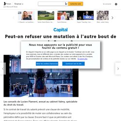 Peut-on refuser une mutation à l'autre bout de la France ?