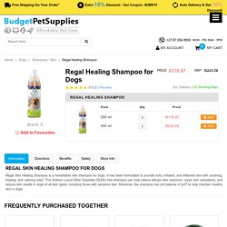 Buy SLES free Pet shampoo at Budget Pet Supplies with Extra 10% Discount!!