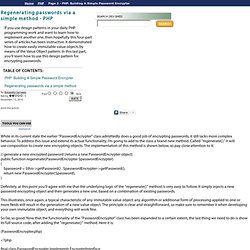 Page 2 - PHP: Building A Simple Password Encrypter