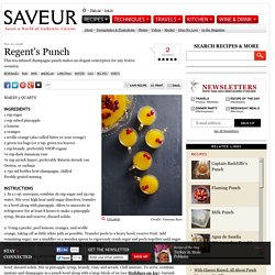 Regent’s Punch Recipe