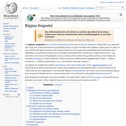 Régime Seignalet