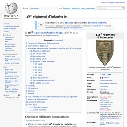 118e régiment d'infanterie