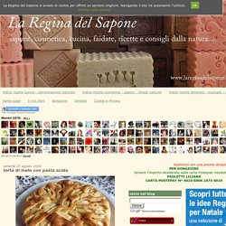 La Regina del Sapone: torta di mele con pasta acida