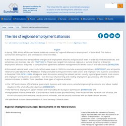 Regional Employment Alliance - Germany