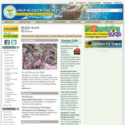 Regional Gardening Reports