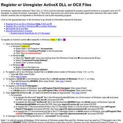 Register DLL
