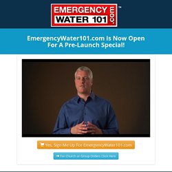Emergency Water 101
