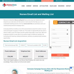Nurse Email Database