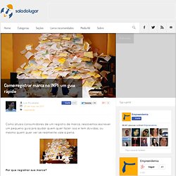 o registrar marca no INPI: um guia rápido
